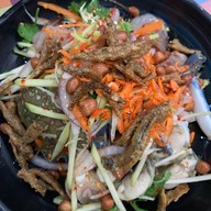 เมนูของร้าน สุดแซ่บ ยำมะม่วงปูม้า ห้วยขวาง ห้วยขวาง