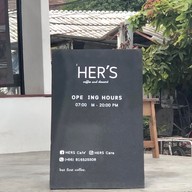 เมนู HERS Cafe