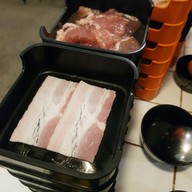 เมนูของร้าน Shabu Na-mor ศรีนครินทร์