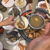 ตัวแตกโต๊ม หมูกระทะ