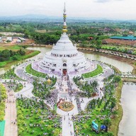 บรรยากาศ พระมหาเจดีย์ศรีแสงธรรมวิสุทธิมงคล
