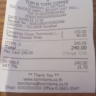 TOM N TOMS COFFEE Tune Hotel