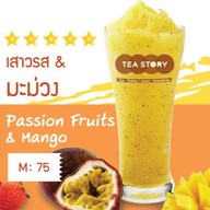 เมนูของร้าน Tea story The scene town in town