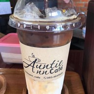 เมนูของร้าน Auntie Ann Cafe' coffee