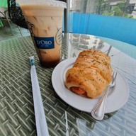 เมนูของร้าน D’oro Coffee โรงพยาบาลเจ้าพระยา