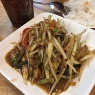 เมนูของร้าน ส้มตำจัดจ้าน