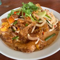 เมนูของร้าน ป้าติ้ดข้าวแกงอาหารตามสั่ง
