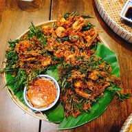 เมนูของร้าน กินดีมีสุข(บ้านไร่มีสุขบางใบไม้)