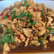 เมนูของร้าน ป้าติ้ดข้าวแกงอาหารตามสั่ง