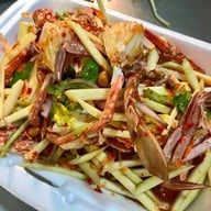 3แซ่บ ยำมะม่วงปูม้า ตลาดอินดี้