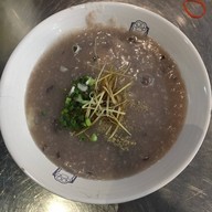 เมนูของร้าน โจ๊กข้าวหอมนิล เชฟแมว ตลาดอยู่สะอาด