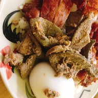 เมนูของร้าน ร้านหมูทอดจับกัง