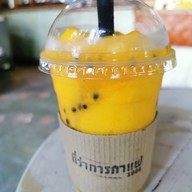 เมนูของร้าน ที่ว่าการกาแฟ ปั้มบางจาก