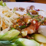 เมนูของร้าน ไฝทอง แซ่บอีสาน-ไทย ส้มตำ ไก่ย่าง เชิงสะพานพระราม 4 ปากเกร็ด (ฝั่งวัดบางจาก)