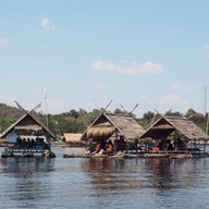 บรรยากาศ อ่างเก็บน้ำห้วยกระทิง