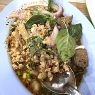เมนูของร้าน ครัวแซ่บปากเจ่อ