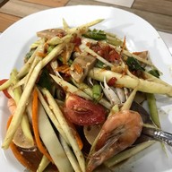 เมนูของร้าน ครัวแซ่บปากเจ่อ