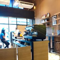 บรรยากาศ Blue Day Café