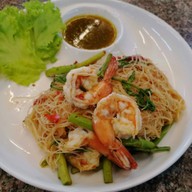 เมนูของร้าน ครัวคุณส้มตลาดสายสอง Customer	ชามโตก๋วยเตี๋ยวไก่มะระบุฟเฟ่ต์ตลาดสายสอง