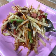 เมนูของร้าน ครัวแซ่บปากเจ่อ