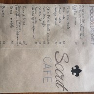 เมนู Scout Cafe Rayong สามแยกค่ายลูกเสือ