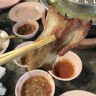 เมนูของร้าน หมูกะทะ หางดง