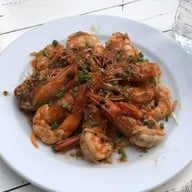 เมนูของร้าน เจ๊นาผัดไทยกุ้งสด