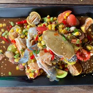 เมนูของร้าน ส้มตำ ผ.ช ขายหอย ลานเบียร์ต้นตาล) ขอนเเก่น