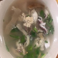 เมนูของร้าน ข้าวต้มปลาเกาะสีชัง