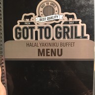 เมนู Got to Grill krungthep kreetha