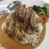 เมนูของร้าน หมูแดงแสงทอง (สุทธิสาร) สนามบินน้ำ