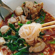 เมนูของร้าน ร้านก๋วยเตี๋ยวกะละมัง