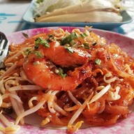 เจ้แมว ผัดไทไชโยกุ้งสด