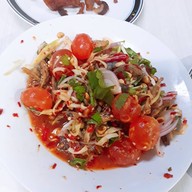 แซ่บโพดด ยำเครื่องแน่น เมืองทองธานี (มีอาหารด้วยค่ะ)