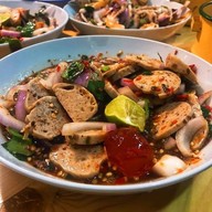 เมนูของร้าน จะกินยำ กังสดาล มข.