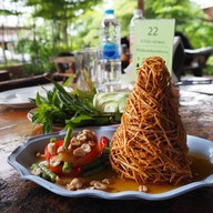 เมนูของร้าน นิว ไก่ย่างบัวตอง 2 สามแยกวิเชียรบุรี