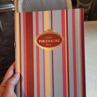 เมนู Cafe Pouchkine Paris