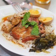 เมนูของร้าน ขาหมูเมืองทอง