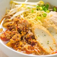 เมนูของร้าน ก๋วยเตี๋ยวมู๋มู๋ ซอยสีลม 3