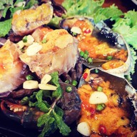 เมนูของร้าน เชฟแซ่บ ปูไข่ดอง กาญจนบุรี ปากแพรก