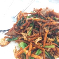 เมนูของร้าน ราดหน้าหมูนุ่ม คลองหก เจ้าเก่า