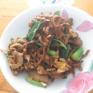 เมนูของร้าน ราดหน้าหมูนุ่ม คลองหก เจ้าเก่า