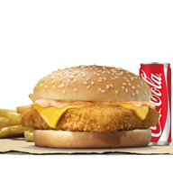 เมนูของร้าน Burger King