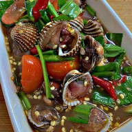 เมนูของร้าน ส้มตำกลางกรุง