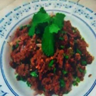 เมนูของร้าน ฮือ กัน มา อาหารป่า อาหารตามสั่ง