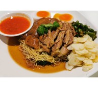 เมนู ข้าวขาหมูแม่สุขใจ (เจ้าเก่าสำโรง) สาขาซีคอนสแควร์