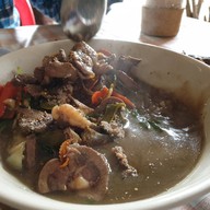 เมนูของร้าน อึ่งเป๊าะ