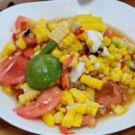 เมนูของร้าน อ้วน ผอม เมี่ยงปลาเผา สาขา 3 สนามบินน้ำ