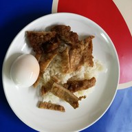 เมนูของร้าน ข้าวหมูทอดอิ่มจัง@ถนนจันทน์
