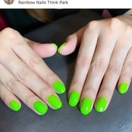 Rainbow Nails Think Park